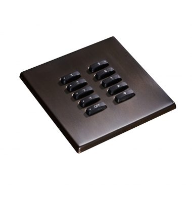 Rako WLM-xxx-CB FocusSB Wired Cover Plate – Chocolate Bronze